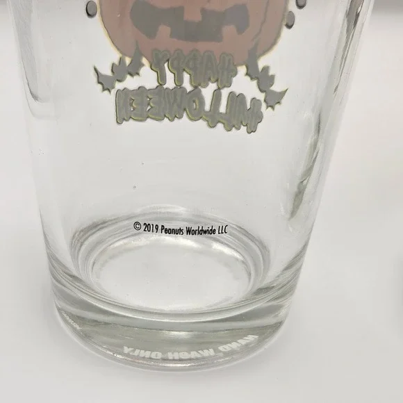 Peanuts Halloween Glasses‎ Set of 3 Snoopy Charlie Brown 2019 Pint Glass - Picture 3 of 6